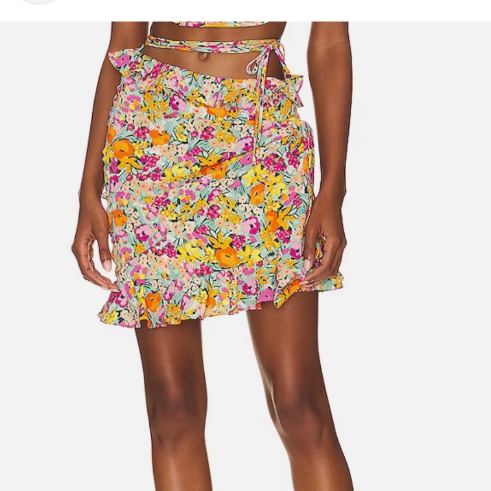 BNWT For Love & Lemons Kira Skirt